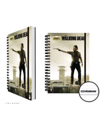 Carnet The Walking Dead Prison format A5 - visuel produit