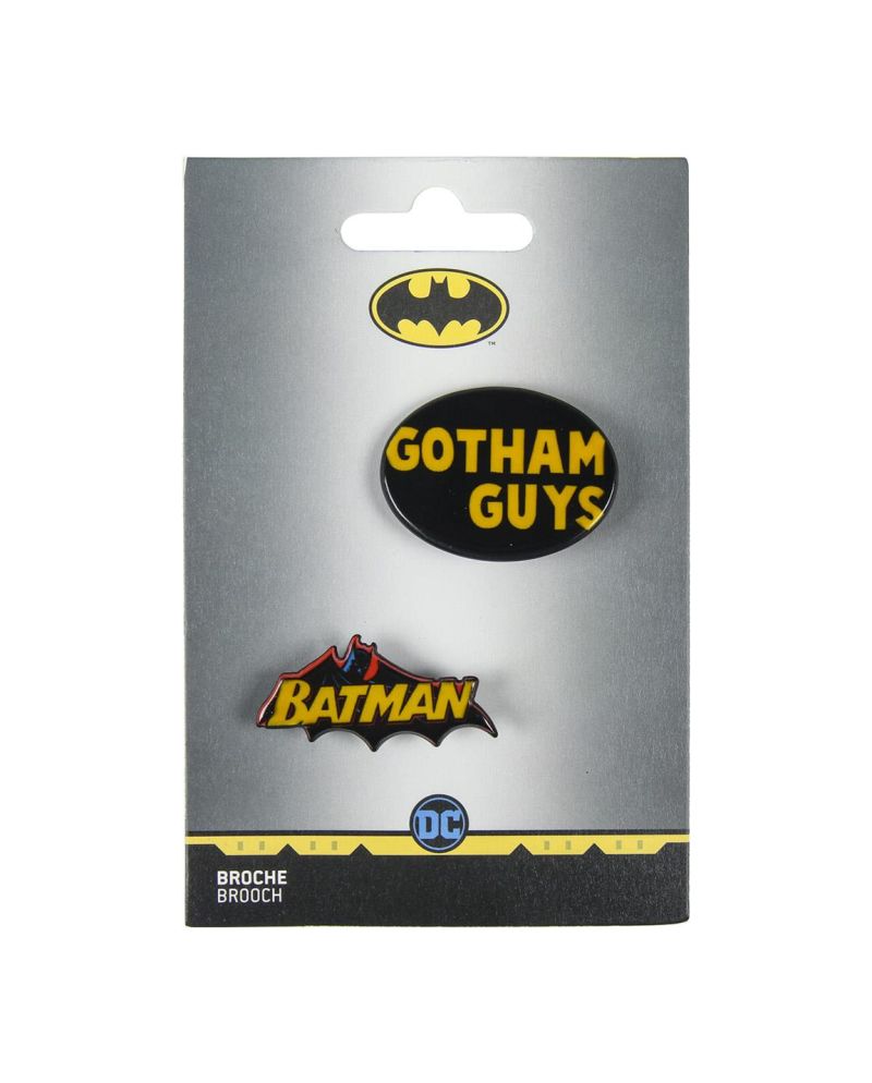 Broche Batman DC Comics par Cerda vue de face