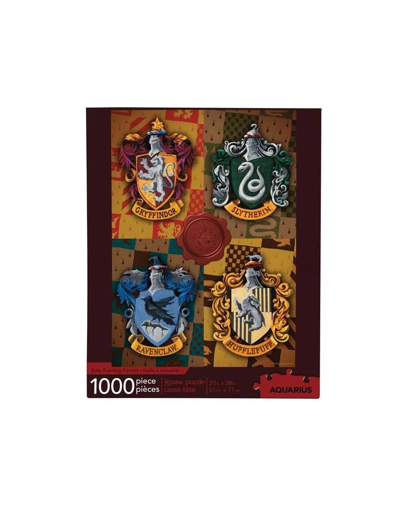 Puzzle Harry Potter Crests 1000 pièces - visuel principal