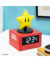 Vue de détail du réveil Icon Super Mario Super Star sous licence Nintendo