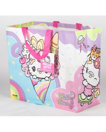 Sac de shopping Hello Kitty motif Glace vu de face