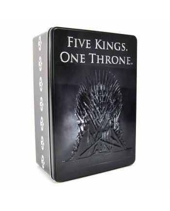 Boite metal Game of Thrones Five Kings 16 x 24 x 8 cm