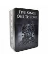 Boite metal Game of Thrones Five Kings 16 x 24 x 8 cm