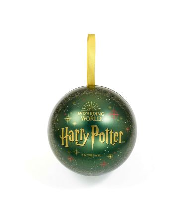 Coffret cadeau boule de Noël Harry Potter avec bracelet Vif d'Or