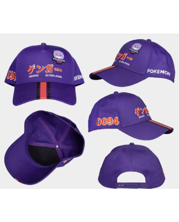 Casquette Pokémon Ectoplasma taille unique adulte, marque Difuzed