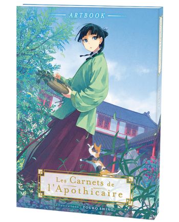Couverture de l'artbook officiel Les Carnets de l'Apothicaire