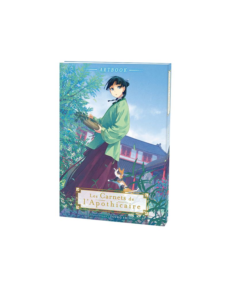 Couverture de l'artbook officiel Les Carnets de l'Apothicaire