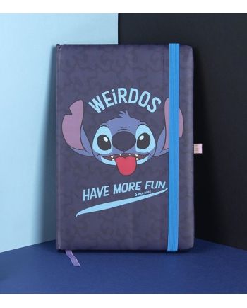 Carnet de notes Stitch A5 Weirdos Have More Fun Disney Lilo et Stitch