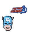 Détail du pin's Captain America Marvel Cerda