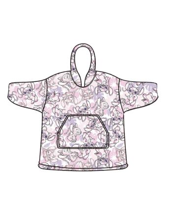 Sweat poncho Angel Lilo et Stitch taille adulte Disney