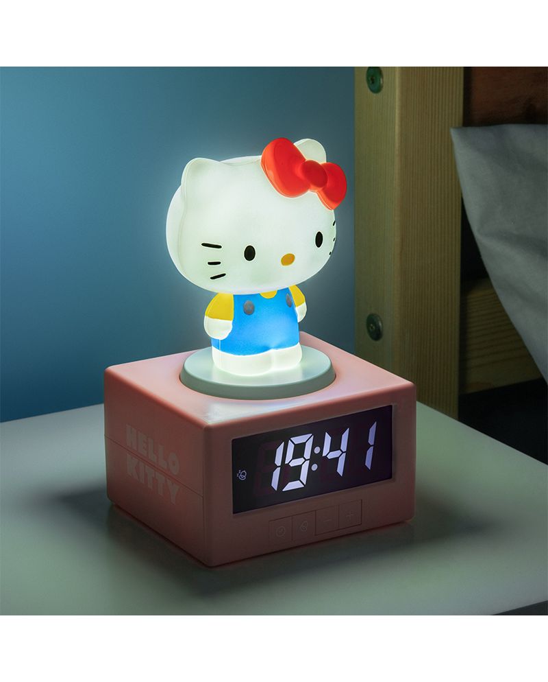 Réveil lumineux Hello Kitty Icon 12cm de face