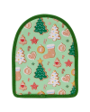 Mini sac à dos organisateur Loungefly Holiday light-up vue arrière