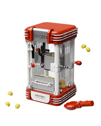 PANTASY Machine à Popcorn bloc de construction vue arrière