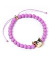 Bracelet à perles Kuromi violet officiel Hello Kitty and Friends