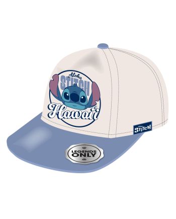 Casquette brodée Stitch Hawaii Disney taille adulte 56/58cm