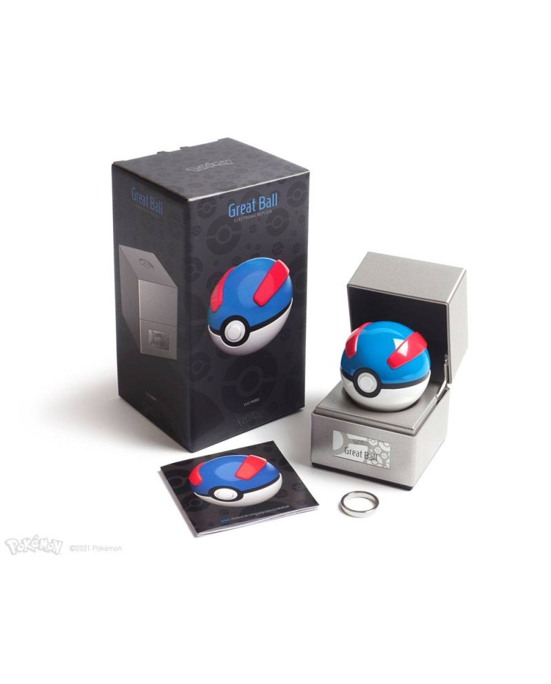 POKEMON - Réplique électronique diecast Super Ball - vue principale