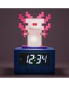 MINECRAFT - Axoloti - Réveil Lumineux Icon 12cm - vue de face