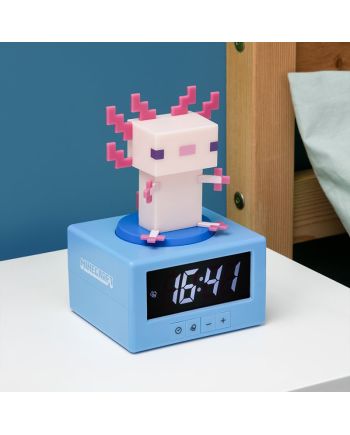 MINECRAFT - Axoloti - Réveil Lumineux Icon 12cm - vue de dos