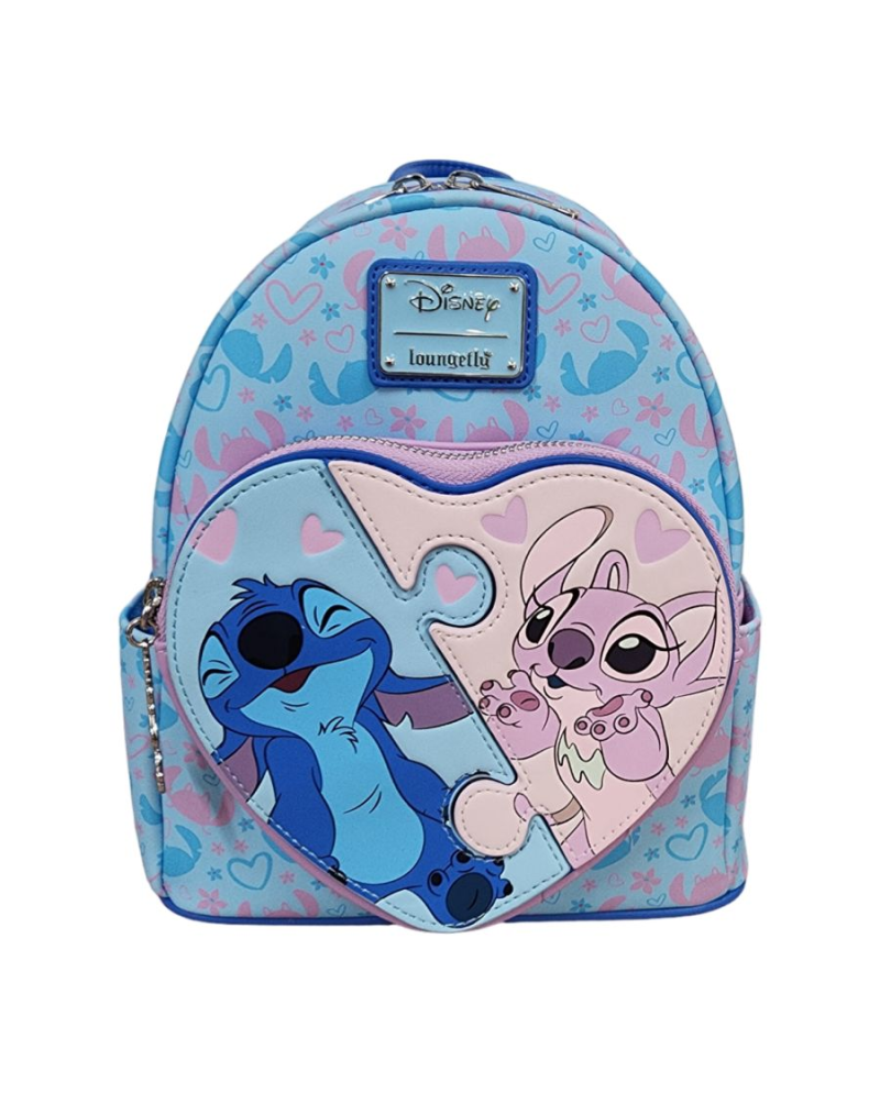 DISNEY - Stitch & Angel - Mini Sac à Dos LoungeFly "Exclusive Edition" - vue principale