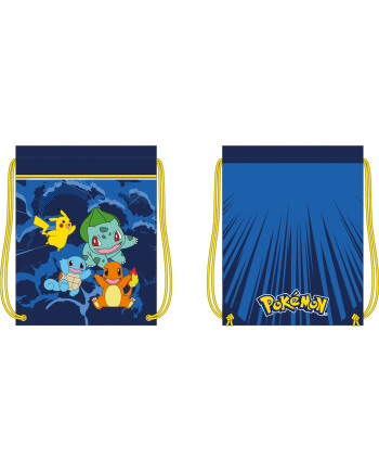POKEMON - Starter - Sac de Gym "46x35cm" - vue principale