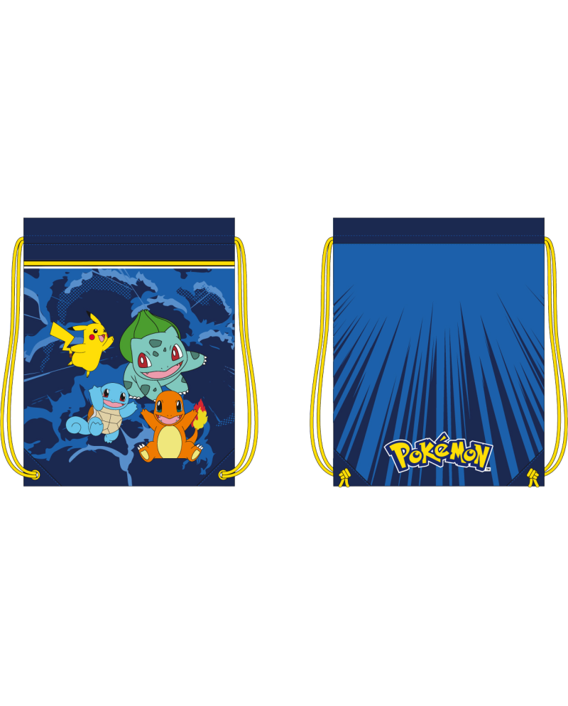POKEMON - Starter - Sac de Gym "46x35cm" - vue principale