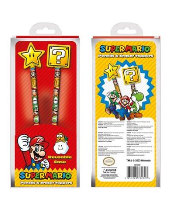 SUPER MARIO - Core - Pencil Topper 2PK - vue principale