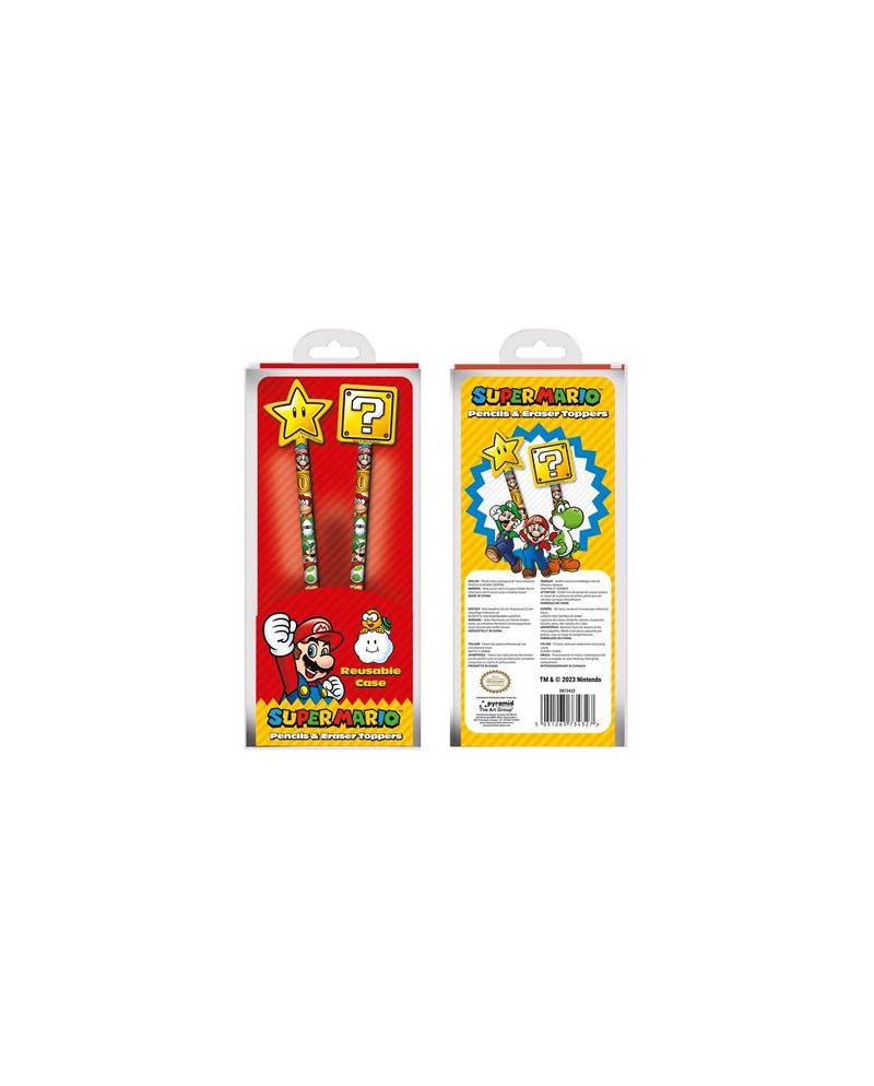 SUPER MARIO - Core - Pencil Topper 2PK - vue principale