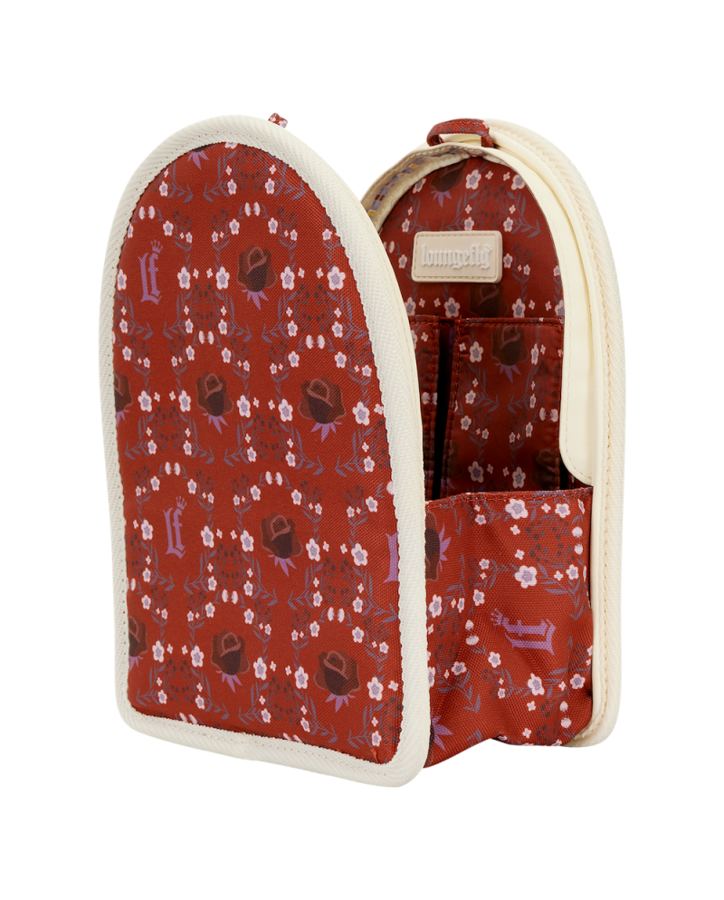 LOUNGEFLY - Cream & Red -Organisateur de Mini sac à dos LoungeFly - vue principale