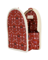 LOUNGEFLY - Cream & Red -Organisateur de Mini sac à dos LoungeFly - vue principale
