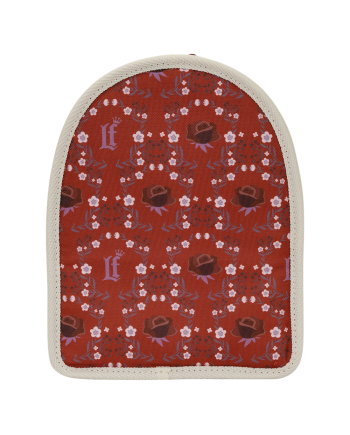 LOUNGEFLY - Cream & Red -Organisateur de Mini sac à dos LoungeFly - vue de profil