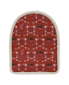 LOUNGEFLY - Cream & Red -Organisateur de Mini sac à dos LoungeFly - vue de profil