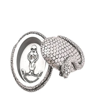 HARRY POTTER - Nagini - Boîte à Bijoux Argenté - vue de dos