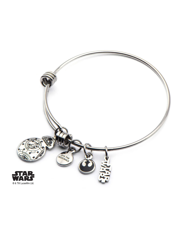 STAR WARS - Bracelet Charms BB-8 Inox 316L - vue principale