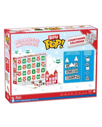 BITTY POP - Hello Kitty & Friends - Calendrier de l'Avent - vue de face
