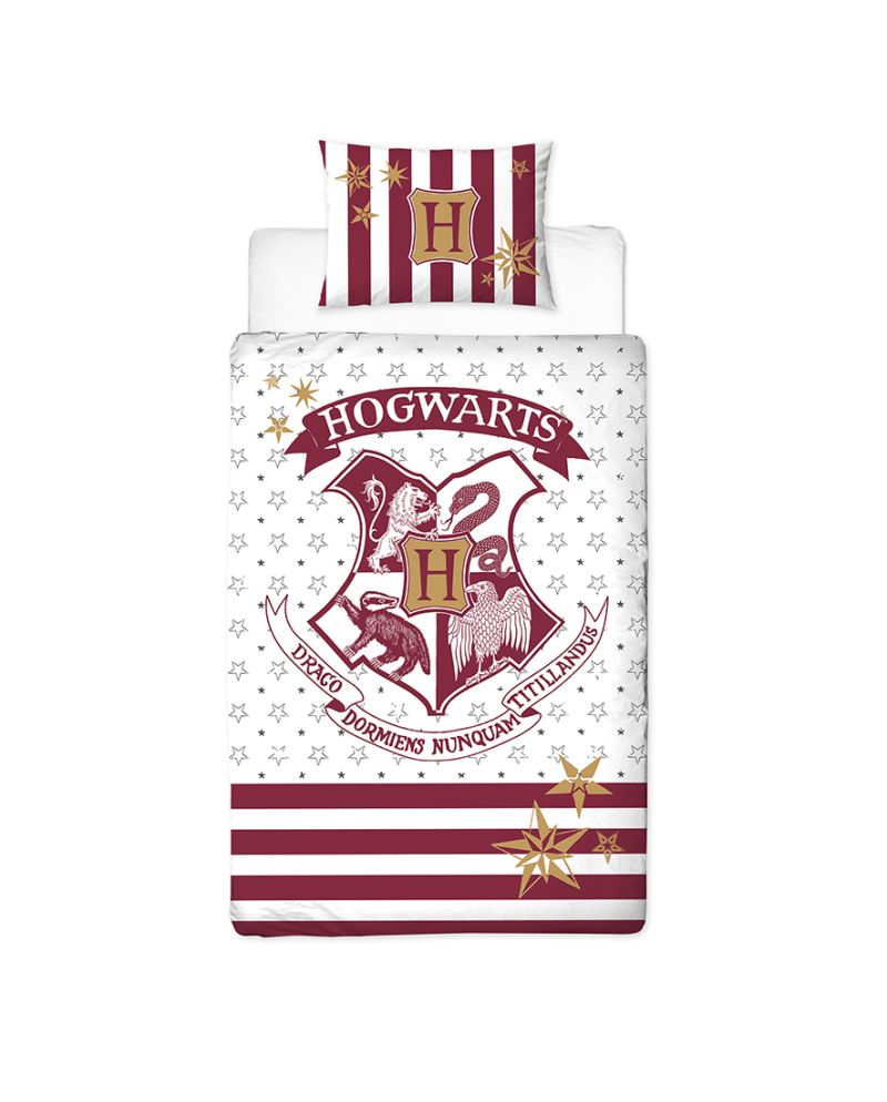 HARRY POTTER - Parure de lit 140X200cm - Hogwarts '100% Coton' - vue principale