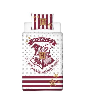 HARRY POTTER - Parure de lit 140X200cm - Hogwarts '100% Coton' - vue de face