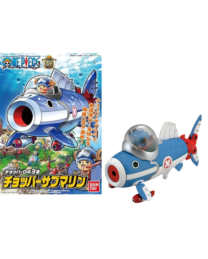 ONE PIECE - Model Kit - Chopper Robo Submarine - 10 CM - vue principale