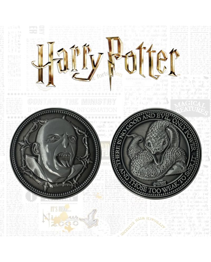 HARRY POTTER - Voldemort - Pièce de collection édition limitée - vue principale