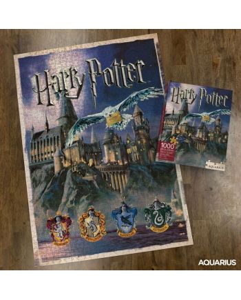 HARRY POTTER - Hogwarts - Puzzle 1000P - vue de face