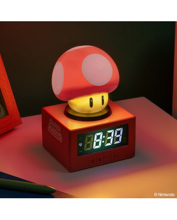 SUPER MARIO - Champignon - Réveil Lumineux Icon 12cm - vue principale