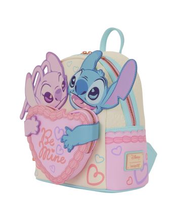LILO & STITCH - Be Mine - Mini Sac à Dos LoungeFly - vue de face