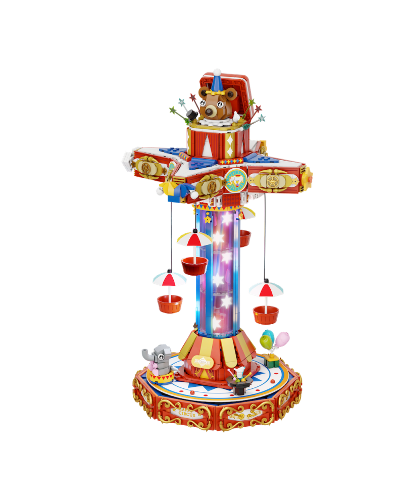 PANTASY - Cirque parachute - Bloc de Construction 1680 pcs - vue principale