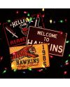 STRANGER THINGS - Set de 3 Plaques en Métal - vue principale