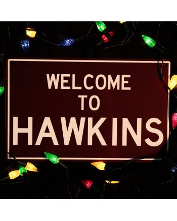 STRANGER THINGS - Set de 3 Plaques en Métal - vue de detail