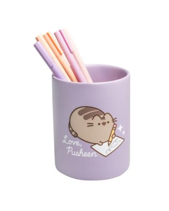 PUSHEEN - Love - Pot à Crayons en Céramique - vue de face