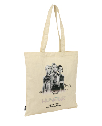 K-POP DEMON HUNTERS - Huntrix - Tote Bag Beige - vue principale