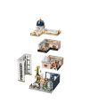 PANTASY - Café Blossom - Bloc de Construction 2826 pcs - vue de dos