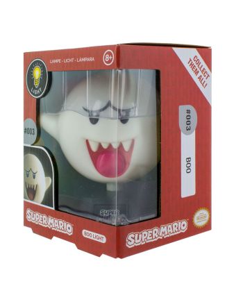 SUPER MARIO - Boo - Lampe Icon - 10cm - vue de dos