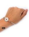 STAR WARS - Women's Stainless Steel Empire Symbol Bangle Bracelet - vue de profil