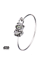 STAR WARS - Women's Stainless Steel 3D Ewok Bangle Bracelet - vue principale